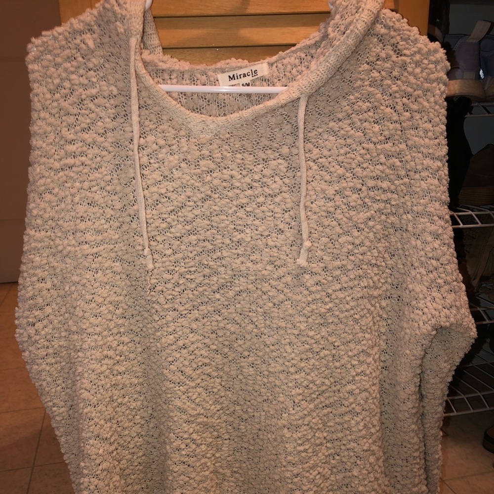 Popcorn Pullover Cream